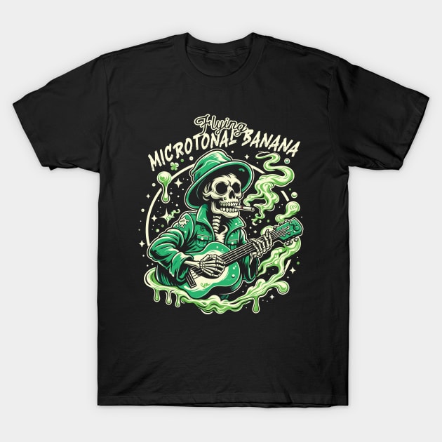 Flying Microtonal Banana /// King Gizzard & the Lizard Wizard T-Shirt by Trendsdk